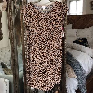 Leopard print summer dress